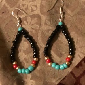 Beaded earrings & necklaces